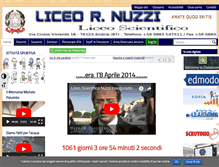 Tablet Screenshot of liceonuzzi.gov.it